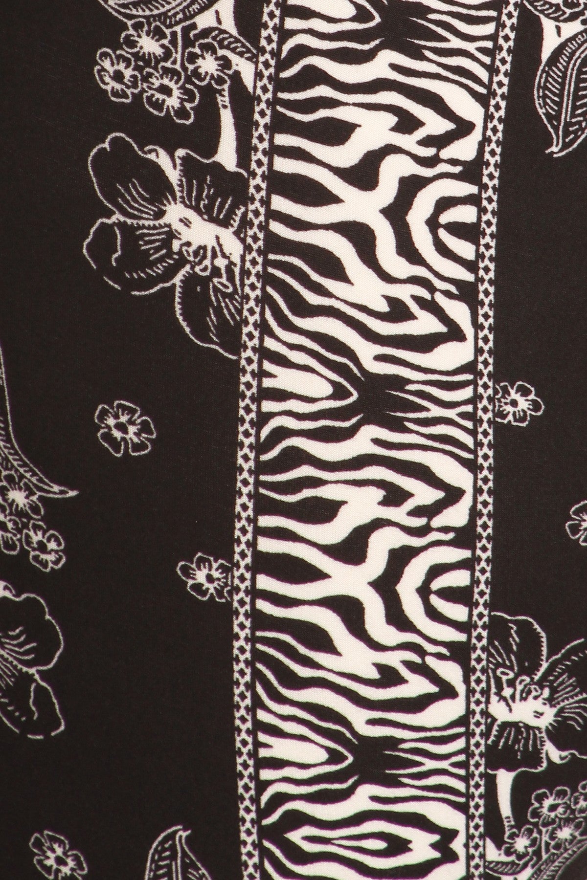 One Size Printed Leggings - Vintage