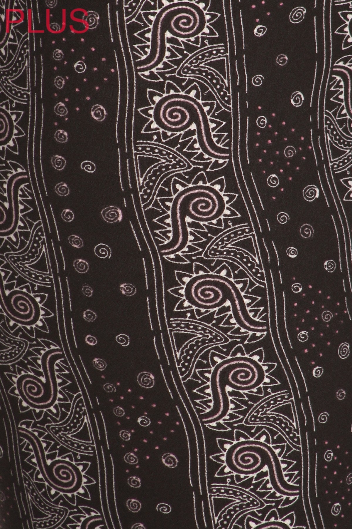 Plus Size Leggings - Multi Printed