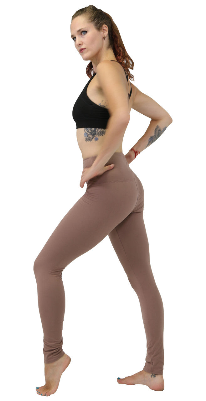 Midweight Daily Leggings in Heathered Charcoal- Pocket/No Pocket - Grace  and Lace