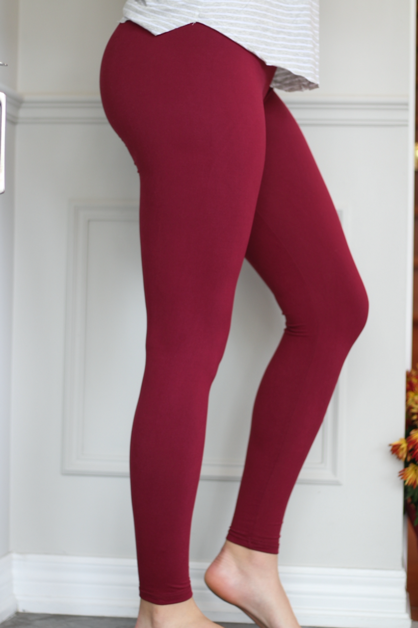 One Size Firm Leggings - Solid Colors