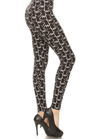 One size Leggings - Multi printed